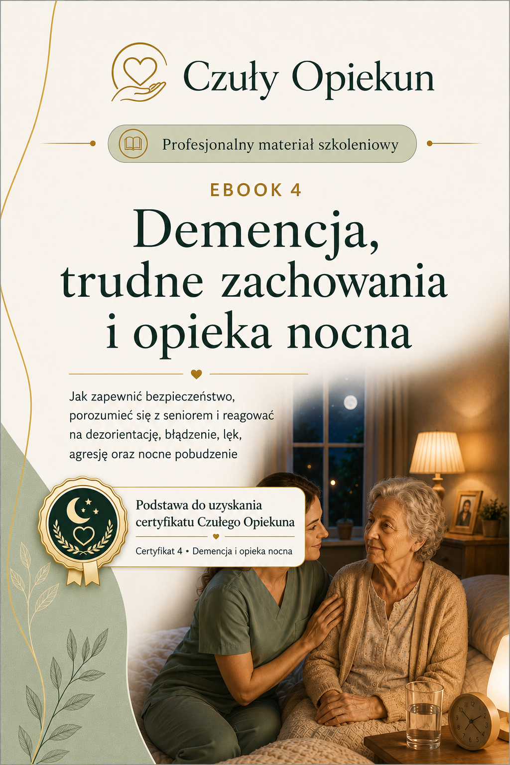 Ebook — Demencja, trudne zachowania i opieka nocna