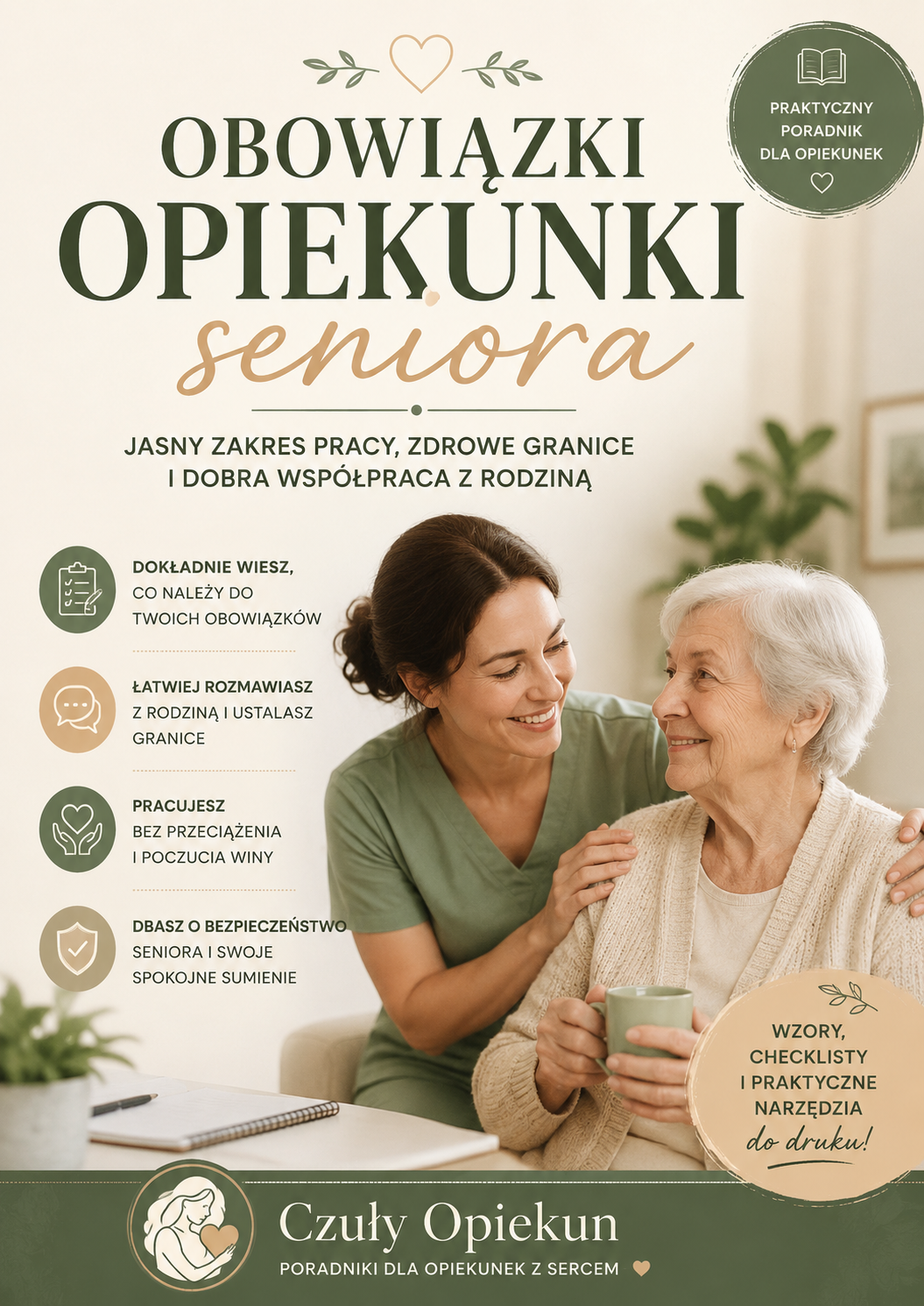 Obowiązki opiekunki seniora