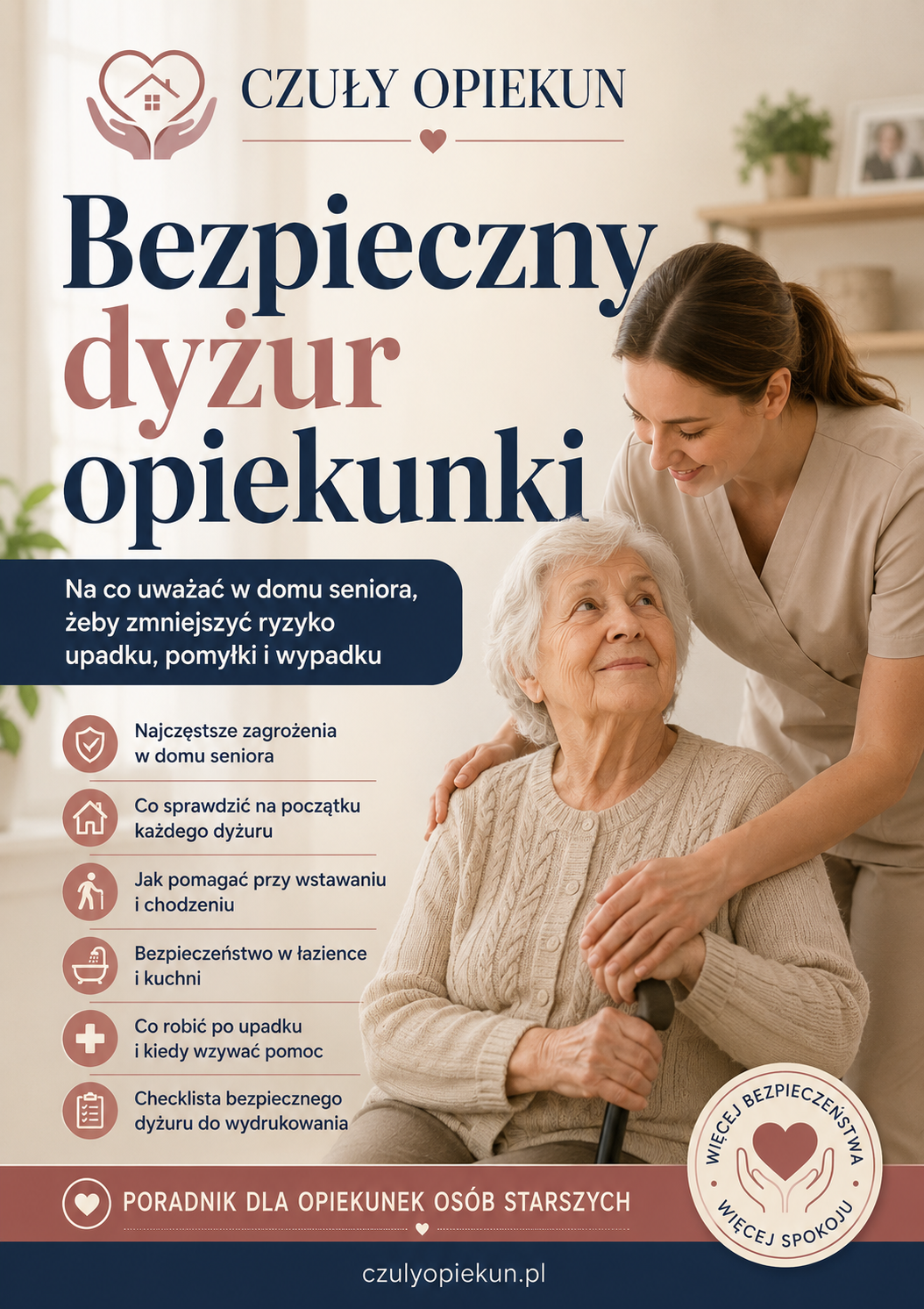 Bezpieczny dyżur opiekunki